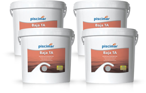 Pack Reductor Alcalinidad Granulado Piscimar (4 x 8kg)